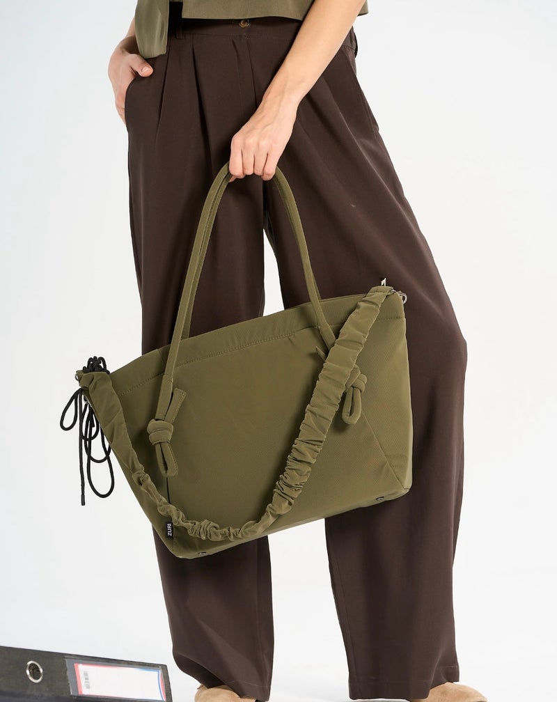 Zuri Via Tote - Olive - Image 3